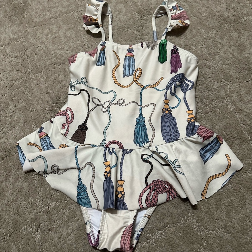 Mini Rodini swimsuit size 6/7 good used condition